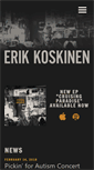 Mobile Screenshot of erikkoskinen.com