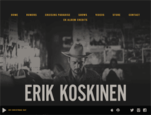 Tablet Screenshot of erikkoskinen.com